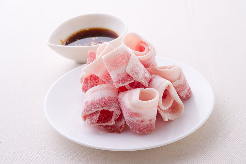 薄切りサムギョプサル